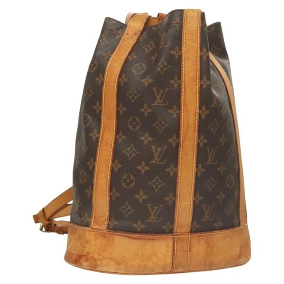 LOUIS VUITTON Monogram Randonnee PM Shoulder Bag M42243 LV Auth bs27321 - Picture 1 of 16